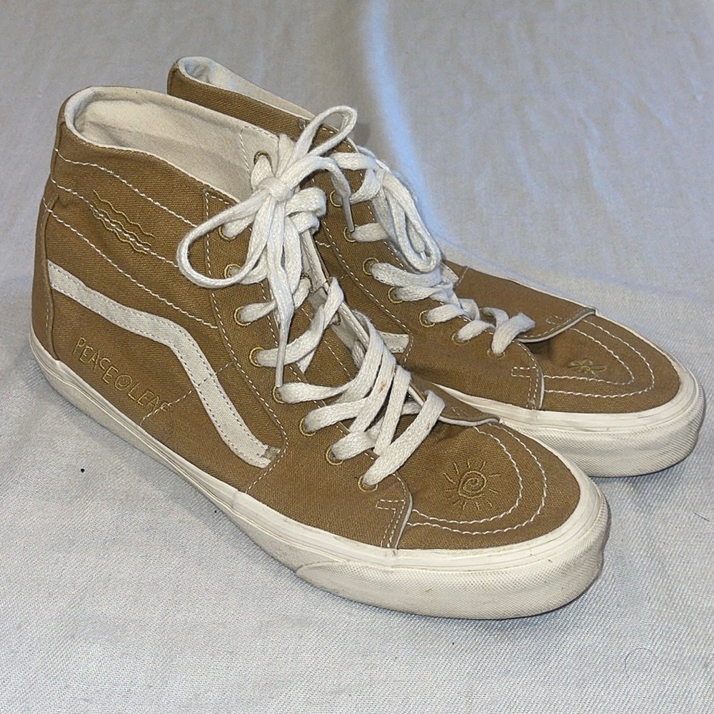 Vans Eco Theory SK8-Hi Tapered Shoes SZ 10 EUC